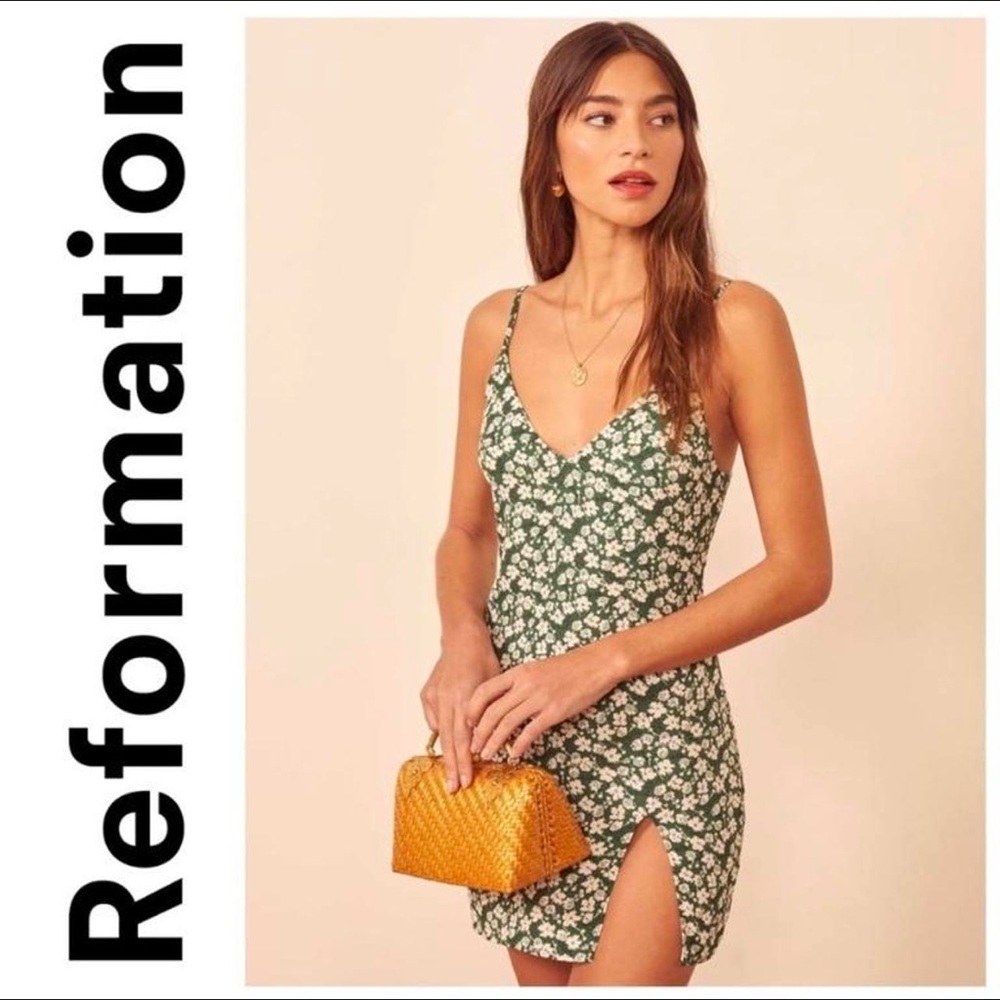 Reformation Marlowe mini dress